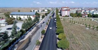 Beyşehirde Sıcak Asfalt Çalışmaları Sürüyor