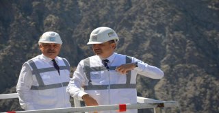 Bakanlar Turhan Ve Pakdemirli Sular Altında Kalacak Yusufelinde İncelemelerde Bulundu