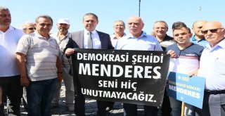 Çanakkalede Ak Parti, Menderesi Andı