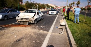 Aksarayda Trafik Kazası: 1 Yaralı