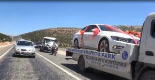 (Özel) Gelin Ve Damadı Düğün Salonuna Çekiciyle Götürdüler