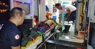 Kaza Yapınca Aracına Çarpan Motosikletteki Şahıslar Akrabası Çıktı