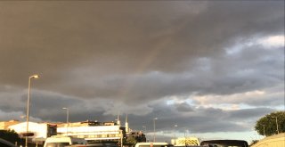 İstanbulda Gökkuşağı Sürprizi