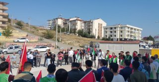 Karabükte İsrail Protesto Edildi