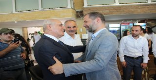 İskenderunda Protokol Halk İle Bayramlaştı