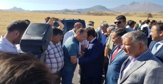 Mustafa Aksu İlçe Girişinde Karşılandı