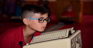 Zorkun Camiinde Kuran-I Kerim Okuma Yarışması