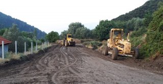 Büyükşehir Sel Felaketine Anında Müdahale Etti