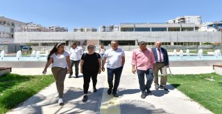 Başkan Uysal, Türkan Şoray Kültür Merkezi İnşaatını İnceledi