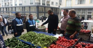 Başkan Işık Pazarın Nabzını Tuttu