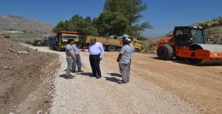 Korkutelinde Asfalt Hazırlığı