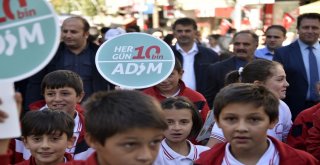 Dünya Yürüyüş Günü Gümüşhanede Kutlandı