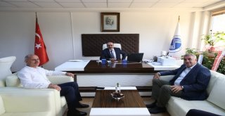 Başkan Toçoğlundan, Saü Rektörü Savaşana Ziyaret