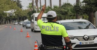 Kuralsız Sürücüleri Drone Yakaladı, Polis Ceza Yazdı