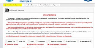 DESKİ'nin online abonelik sistemi devrede