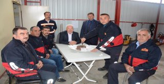 Başkan Yılmaz İtfaiye Amirliğini Ziyaret Etti