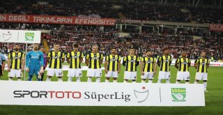 Spor Toto Süper Lig: Dg Sivasspor: 0 - Fenerbahçe: 0 (İlk Yarı)