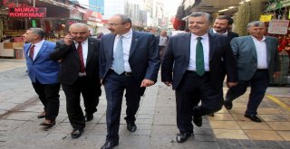 Kto Başkanı Gülsoy, Enflasyonla Mücadeleye Destek Veren Esnafları Ziyaret Etti