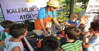 Çocuklar Yaz Şenliğinde Eğlenceye Doydu