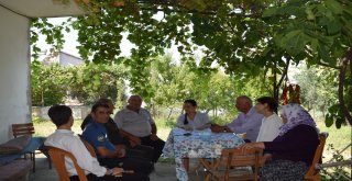 Kaymakam Büyüknalçacıdan Şehit Yakınlarına Bayram Ziyareti