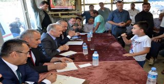 Vali Ceylan, Hıdırağa Mahallesinde Vatandaşlarla Bir Araya Geldi