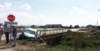 Tavşanlıda Trafik Kazası: 1 Yaralı