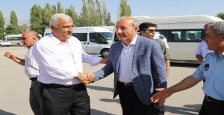 Van Büyükşehir Belediyesinden Minibüsçüler Kooperatifine Ziyaret