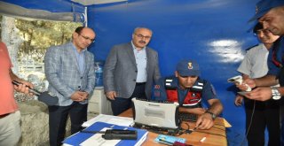 Vali Köşger, Bayram Nedeniyle Karayollarında İnceleme Yaptı