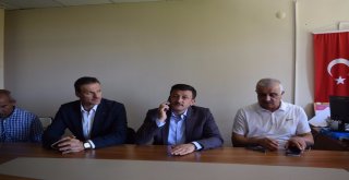 Ak Partili Vekillerden Zehirlenen İşçilere Ziyaret