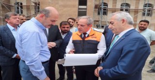 İçişleri  Bakanı Süleyman Soylu, Memleketi Trabzonda Yapımı Süren Yatırımları İnceledi