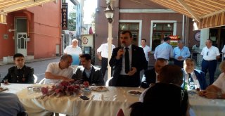 Çaycumada Protokol Bayramlaştı