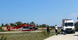 Ambulans Helikopter Hızır Gibi Yetişiyor
