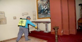 Adana Büyükşehir Belediyesi Bebekli Kiliseyi İlaçladı