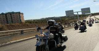 Ankarada Harleyli Gazi Sürüşü