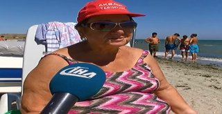 (Özel) Plajlar Emeklilere Kaldı