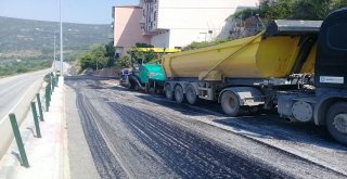 Körfez Belediyesinin Asfalt Çalışmaları Devam Ediyor