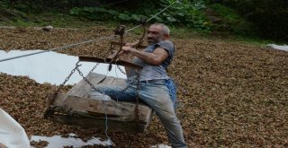 İlkel Teleferikle Metrelerce Yükseklikte Ölümüne Yolculuk