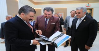 Başkan Kale Ankarada Bir Takım Ziyaretlerde Bulundu