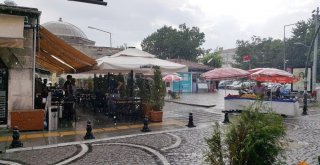 Lüleburgazda Sağanak Yağış