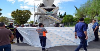 Aşure Hayrına Giden Çift Beton Mikserinin Altında Kaldı: 1 Ölü, 1 Ağır Yaralı