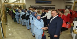 Başkan Yılmaz Personelleriyle Bayramlaştı