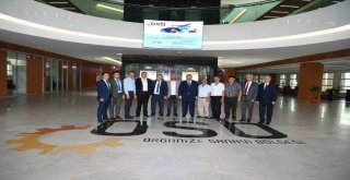 Kayseri Ticaret Borsası Yönetim Kurulu Başkanı Recep Bağlamış Ve Yönetim Kurulu Üyelerinde Kayseri Osb Ziyareti