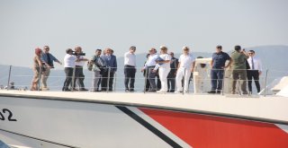 Bakan Kurum Marmaris Körfezini İnceledi