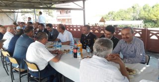 Çaycumada Protokol Bayramlaştı