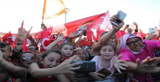 Kktcde Cumhurbaşkanı Erdoğana Sevgi Seli