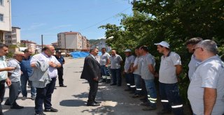 Başkan Uysal, Kepez Mahallesinde Çalışmaları İnceledi