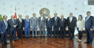 Aydın Ticaret Borsasından Hisarcıklıoğluna Ziyaret