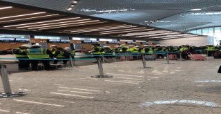 (Özel Haber) İstanbul Yeni Havaalanının İlk Kez Yolcu Testi Gerçekleştirildi