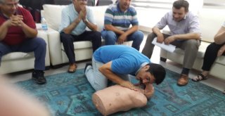 Orman Ve Su İşleri Personeline İlk Yardım Eğitimi Verildi