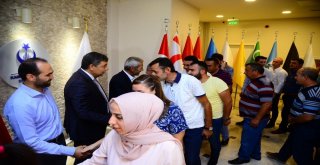 Başkan Ertürk, Belediye Çalışanlarıyla Bayramlaştı